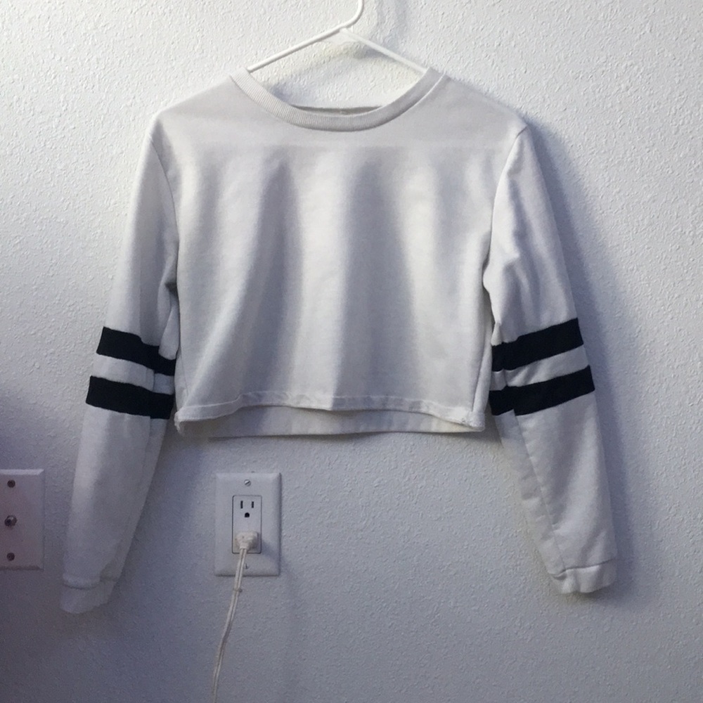 White striped shirt